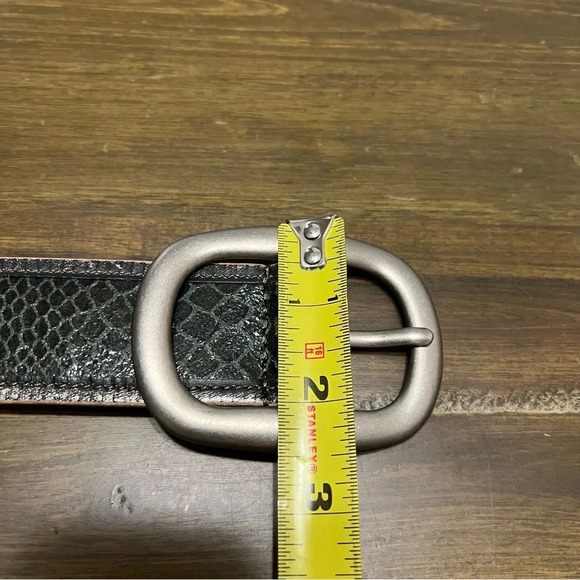 Fosil Shiny Snake Gray And Green Genuine Leather - Picture 7 of 9